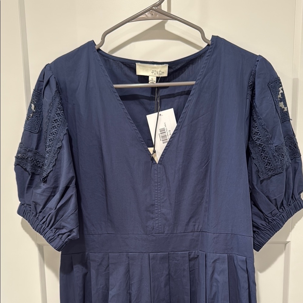 Pinch Navy Blue Midi Dress - Picture 2 of 5